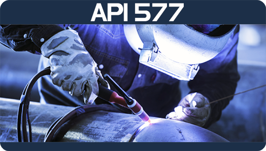 Online API 577 Exam Prep Course: Welding Processes, Inspection, and Metallurgy